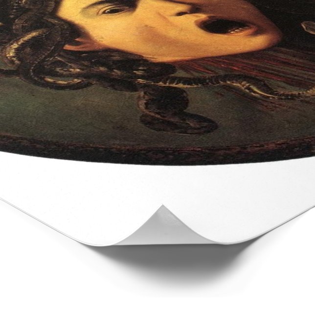 Medusa - Caravaggio Poster (Hörn)