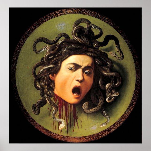 Medusa, Caravaggio Poster (Framsidan)