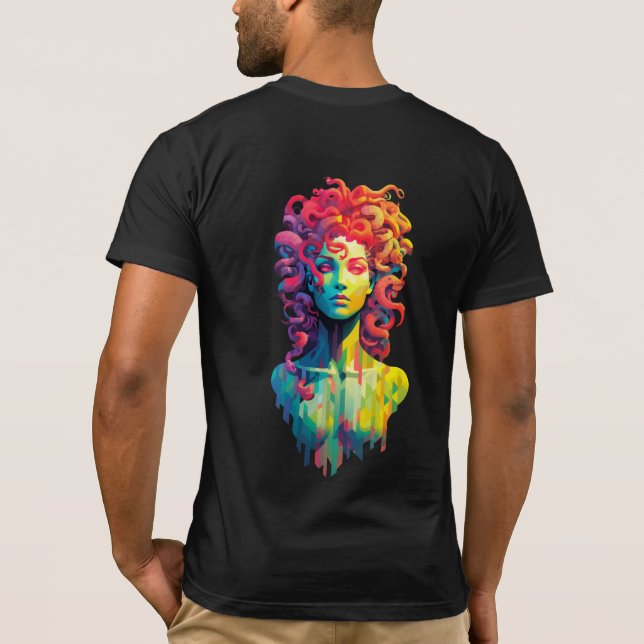 Medusa Colorful T Shirt (Baksida)