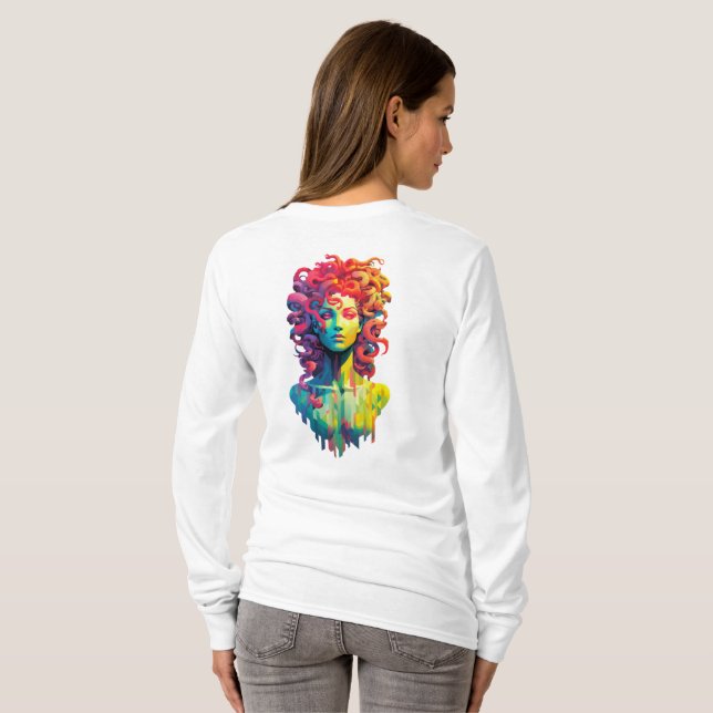 Medusa Colorful T Shirt (Hel baksida)