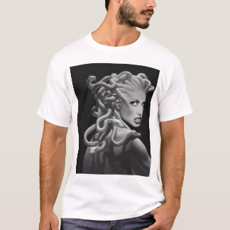 Medusa förenklad T-tröja Tee Shirt
