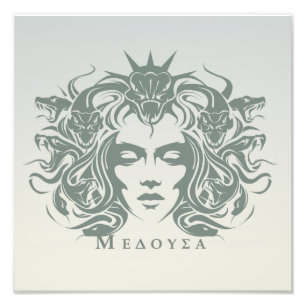 Medusa Fototryck