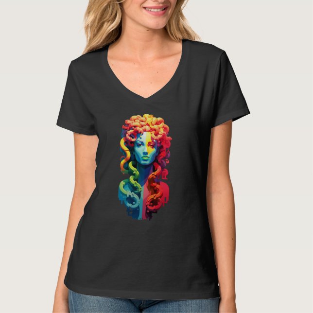 Medusa FullColors T Shirt (Framsida)