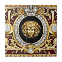 Medusa Golden Gems Väggplatta