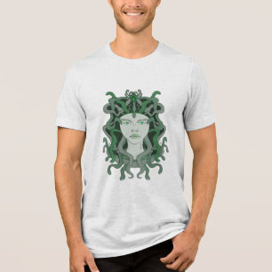 Medusa Gorgo Orm Gorgon Monster Grekisk Mytologi T Shirt