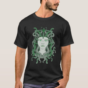 Medusa Gorgo Snake Gorgon Monster Grekisk mytologi T Shirt