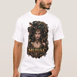 Medusa Gorgon Grekisk mytologi Ormgudinna Herr T Shirt