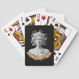 Medusa Gorgon grekiska Mythology Casinokort