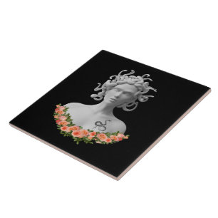 Medusa Gorgon grekiska Mythology Kakelplatta