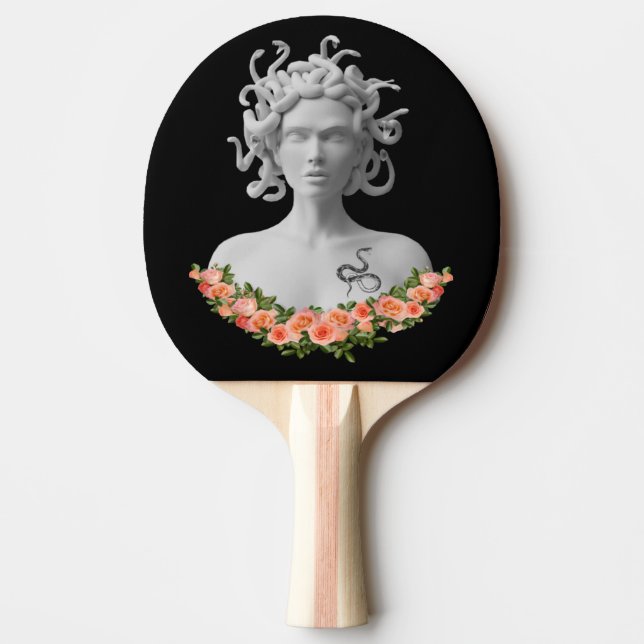Medusa Gorgon grekiska Mythology Pingisracket (Framsidan)