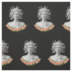Medusa Gorgon grekiska Mythology Tyg