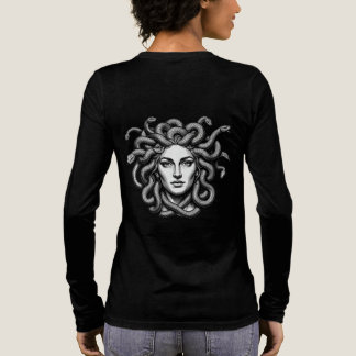 Medusa Gorgon Orm Hår Mytologi Konst Gåva T Shirt