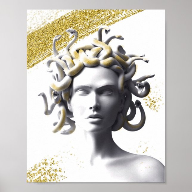 Medusa Gorgon Poster (Framsidan)