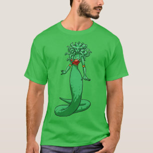 Medusa Grekisk mytologi Gud Ancient Greece Godess T Shirt