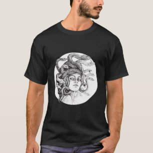 Medusa Grekiska ormar Ancient Greece Mythology Got T Shirt