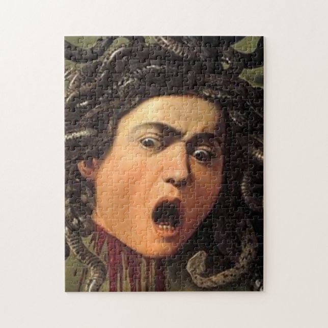 Medusa Head by Caravaggio Pussel (Vertikal)