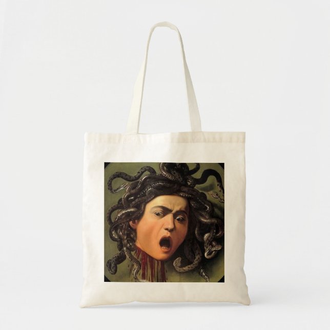Medusa Head by Caravaggio Tygkasse (Framsidan)