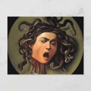 Medusa Head by Caravaggio Vykort