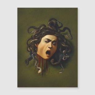 Medusa head Caravaggio målarkonst mythology canv