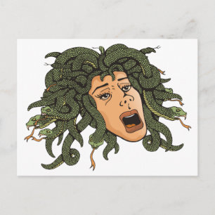 Medusa Head Vykort
