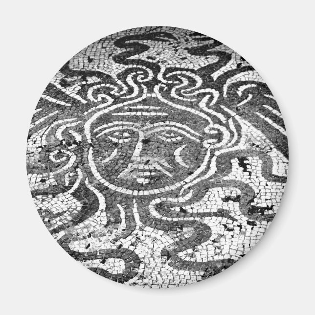 Medusa i Gorgon Magnet (Framsidan)