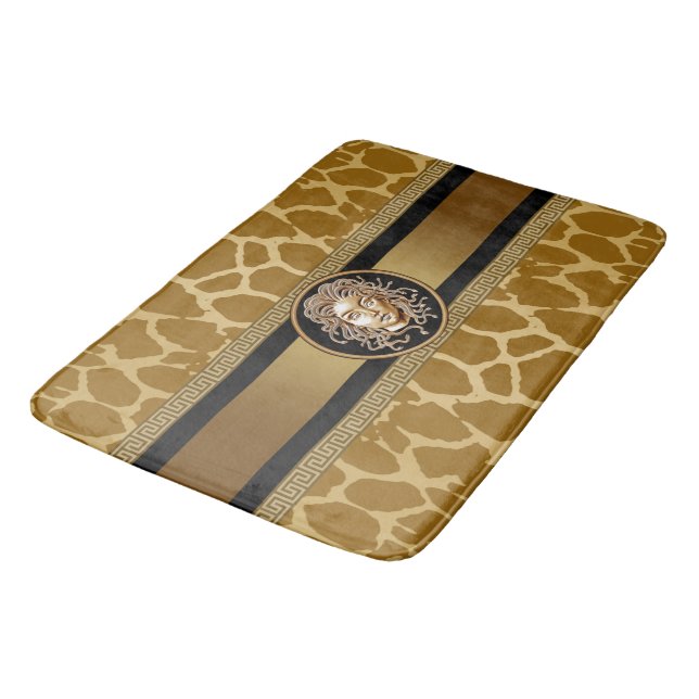 Medusa lyxguxury Giraff Skriv ut Bath Mat Badrumsmatta (Vinklad)