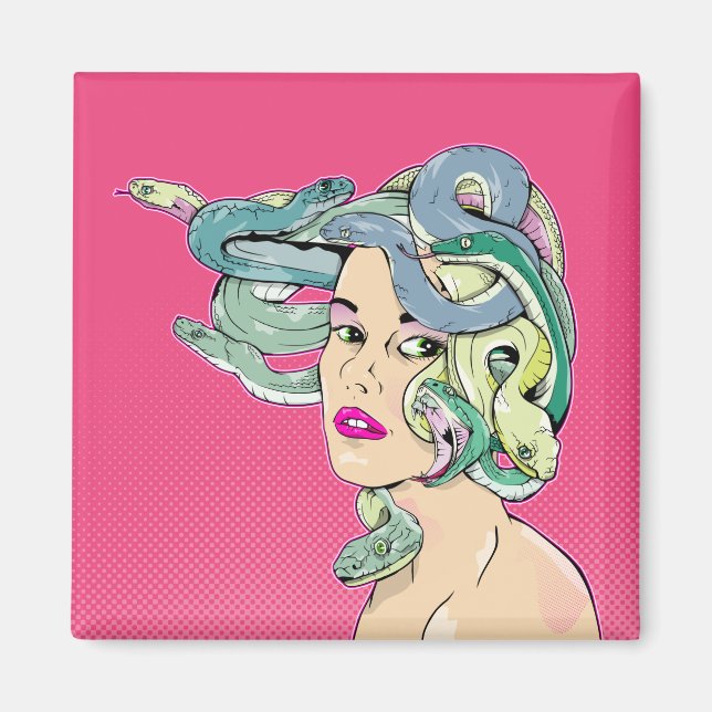 Medusa Magnet (Framsidan)