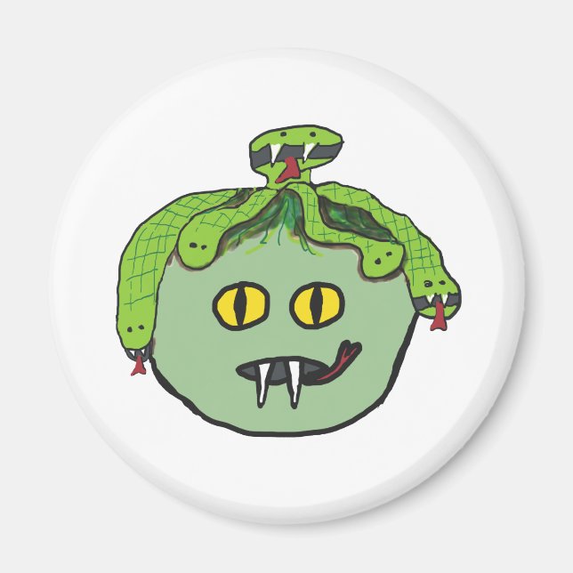 Medusa Magnet (Framsidan)