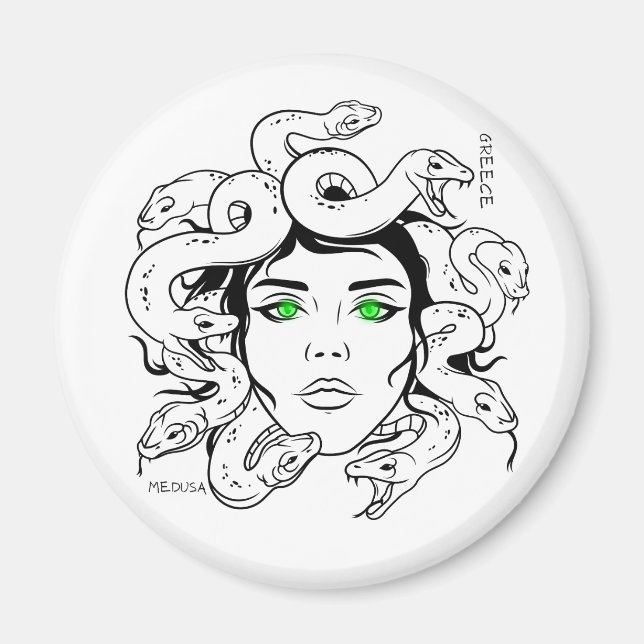 Medusa  magnet (Framsidan)