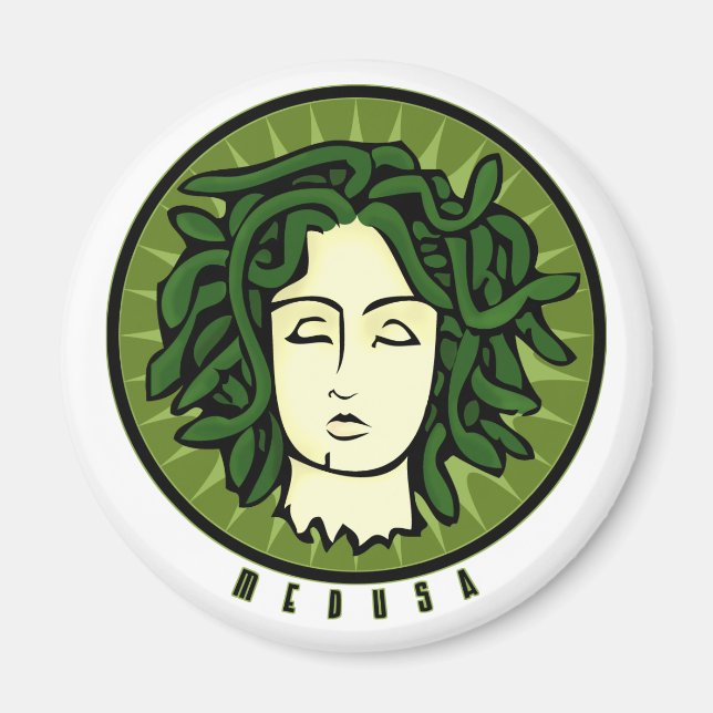 Medusa Magnet (Framsidan)