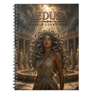 Medusa Marmorgård Mörk Cinema Anteckningsbok