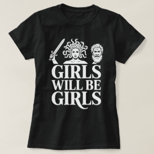 Medusa med Perseus huvud Feminist T Shirt