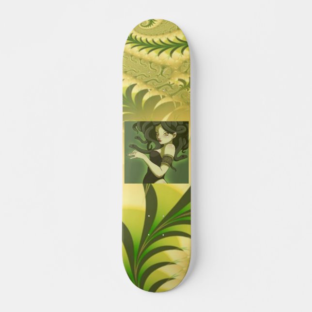 Medusa Mini Skateboard Bräda 18,7 Cm (Framsida)