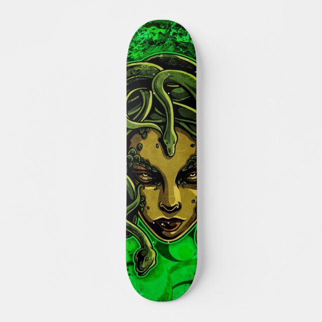 Medusa Mini Skateboard Bräda 18,7 Cm (Framsida)