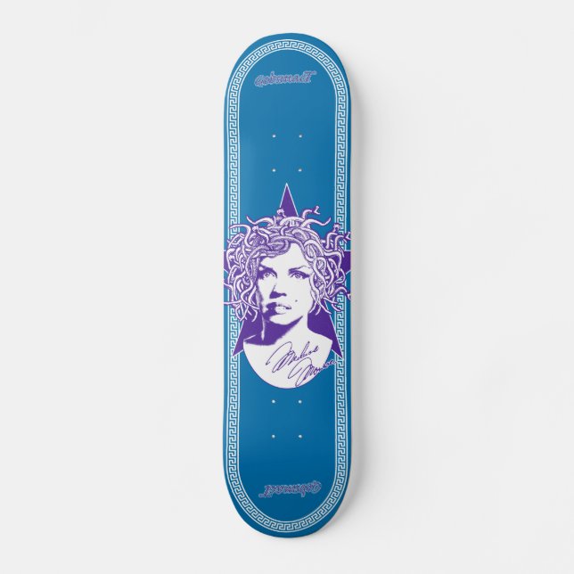 Medusa Monroe Skateboard Bräda 20 Cm (Framsida)