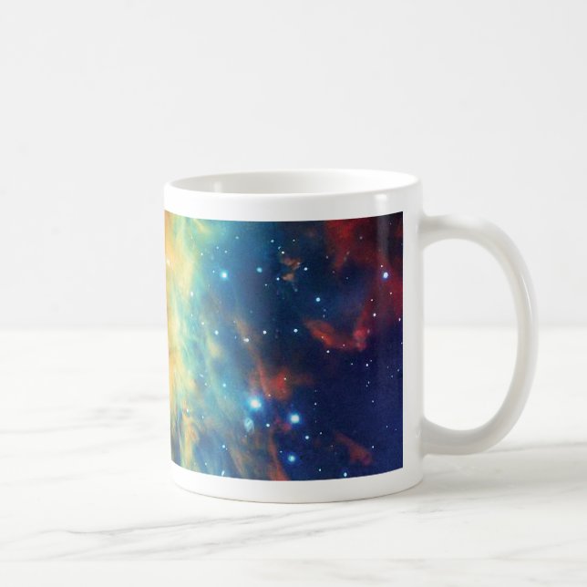 Medusa-nebulosan Hubble-rymdfoto Kaffemugg (Höger)