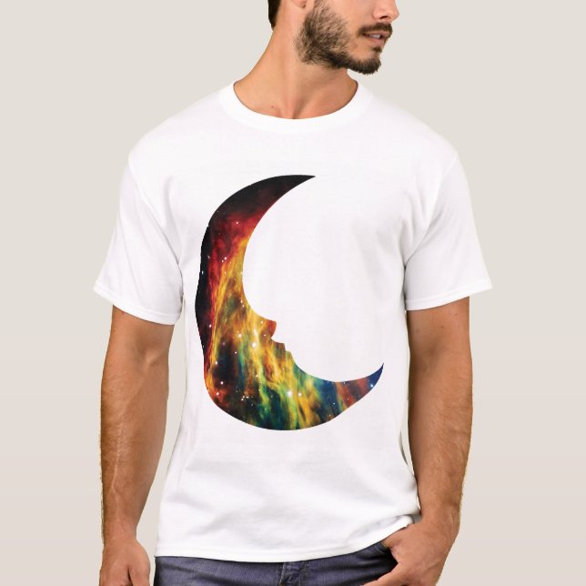 Medusa-nebulosan Hubble-rymdfoto Tee Shirt (Framsida)