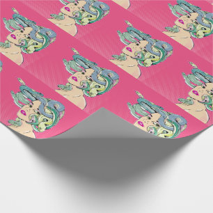 Medusa Pop art Presentpapper
