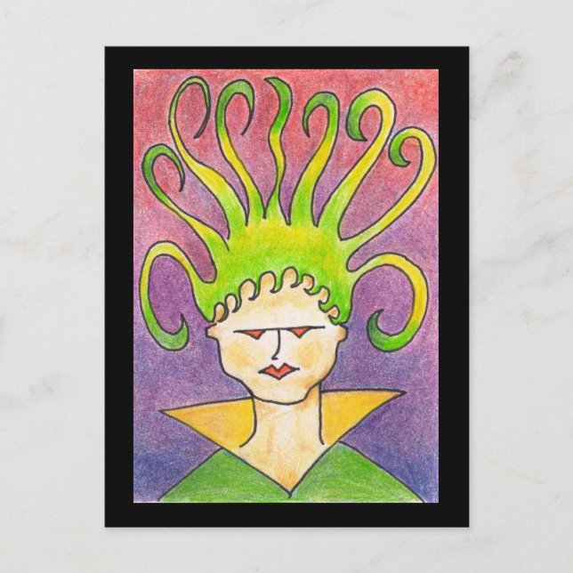 Medusa Postcard Vykort (Framsida)