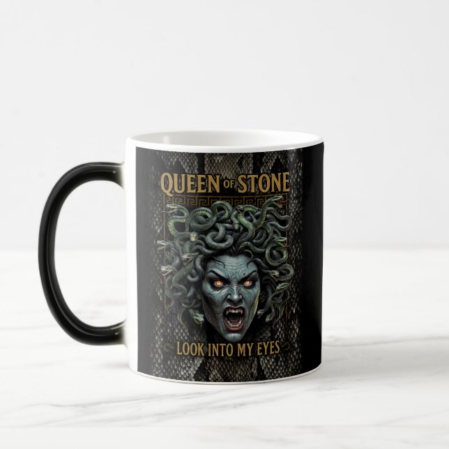 Medusa Queen of Stone Gothic Mugg (Vänster)