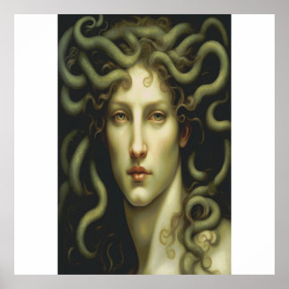 Medusa Renaissancen Stil Poster