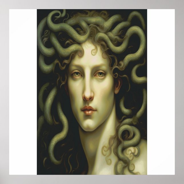 Medusa Renaissancen Stil Poster (Framsidan)