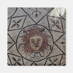 Medusa romersk mosaik från huset av Orpheus Magnet