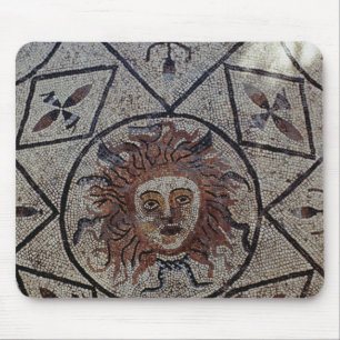 Medusa romersk mosaik från huset av Orpheus Musmatta