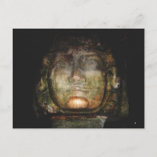 Medusa Sculpture Vykort