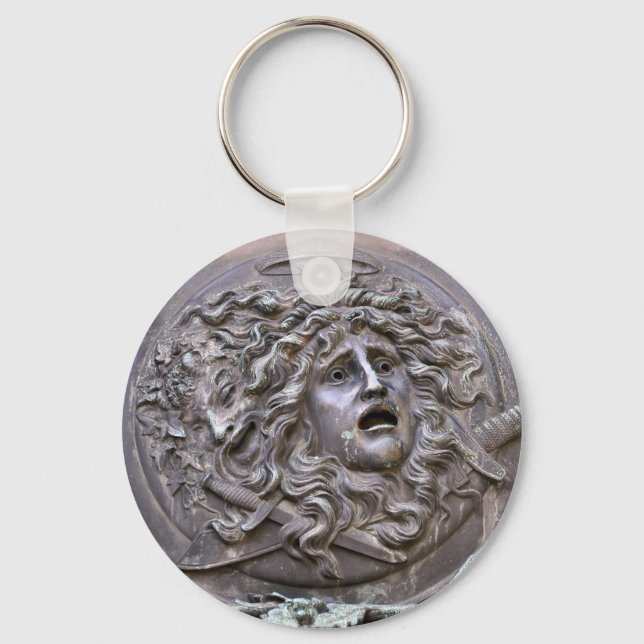 Medusa Shield of Athena Nyckelring (Framsida)
