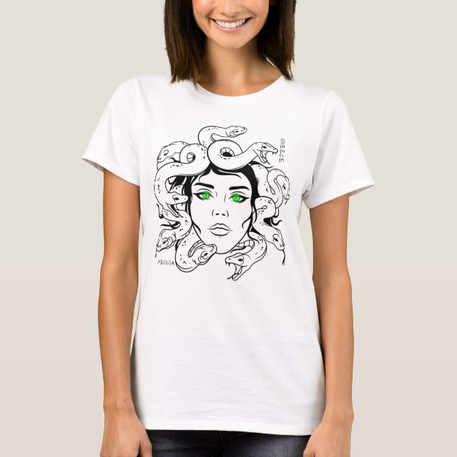 Medusa Shirt T Shirt (Framsida)