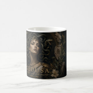Medusa Skönhet och Styrka Grekisk Mytologi Gudinna Kaffemugg