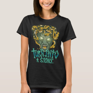 Medusa Stone Ancient Grekisk mytologi T Shirt