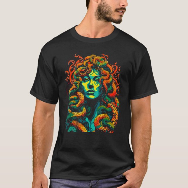 Medusa T Shirt (Framsida)